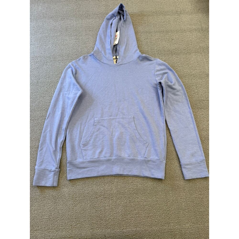 MONROW x Equinox Women's XS‎ Lavender Hooded Sweatshirt Pullover Hoodie